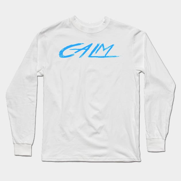 calm Long Sleeve T-Shirt by STRANGER